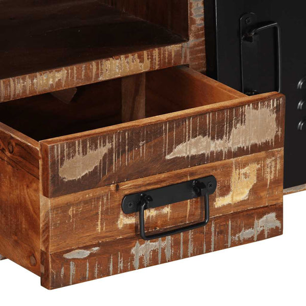 TV-Schrank Altholz Massiv 100 cm