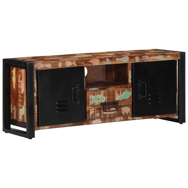 TV-Schrank Altholz Massiv 100 cm