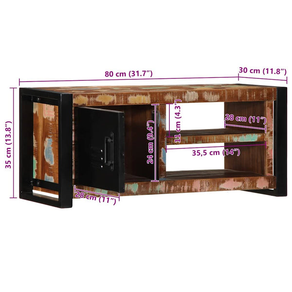 TV-Schrank Altholz 80 cm
