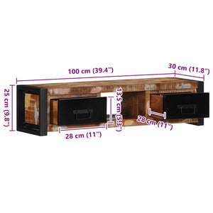 TV-Schrank Altholz 100 cm