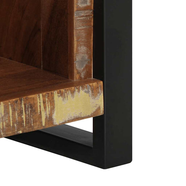 Massivholz Nachttisch Altholz 40x30x80 cm