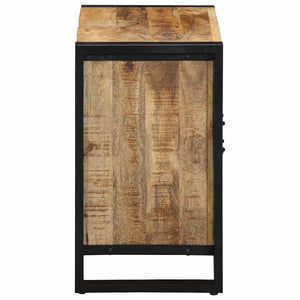 Badezimmerschrank Braun Mango Massivholz 55x35x60cm