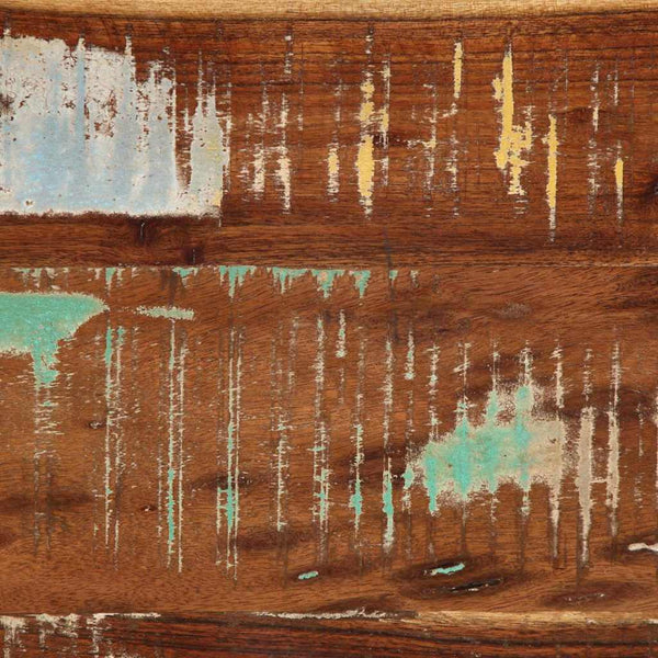 Badezimmerschrank Braun Massivholz mit Regal