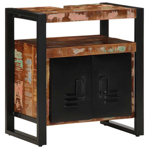 Waschbeckenunterschrank Altholz 55x60 cm