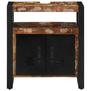 Waschbeckenunterschrank Altholz 55x60 cm