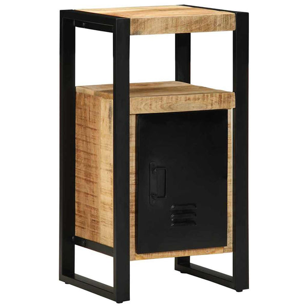 Brauner Badezimmerschrank Mango Massivholz