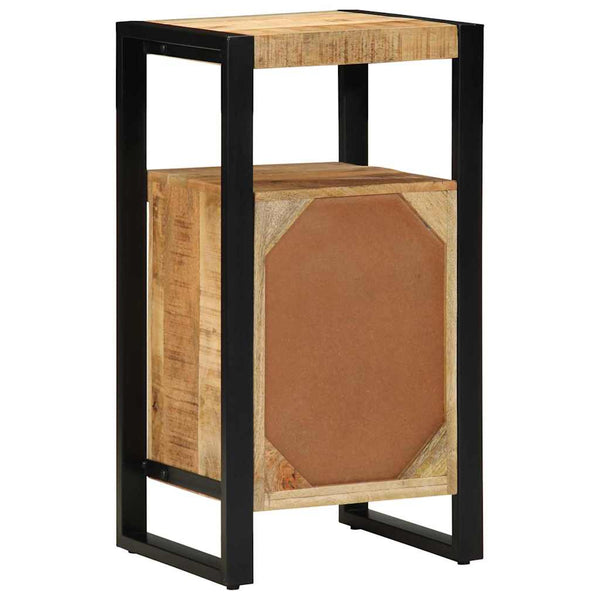Brauner Badezimmerschrank Mango Massivholz