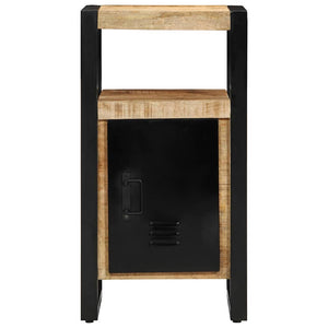 Brauner Badezimmerschrank Mango Massivholz