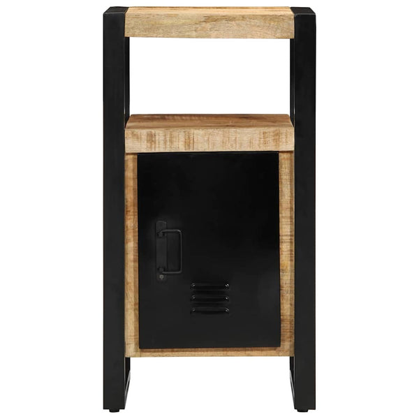 Brauner Badezimmerschrank Mango Massivholz