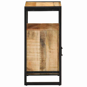 Brauner Badezimmerschrank Mango Massivholz