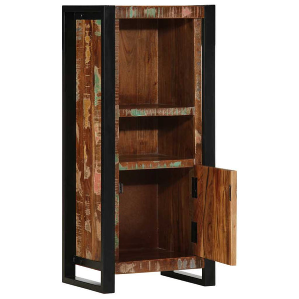 Badschrank Altholz Massivholz 40x30x90 cm