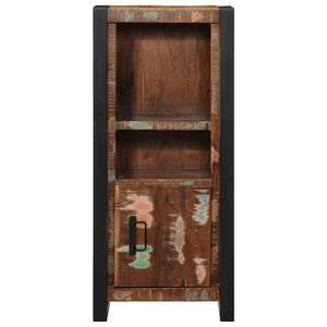 Badschrank Altholz Massivholz 40x30x90 cm