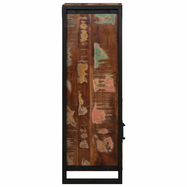 Badschrank Altholz Massivholz 40x30x90 cm
