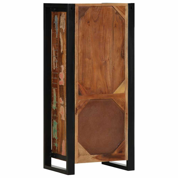 Badschrank Altholz Massivholz 40x30x90 cm