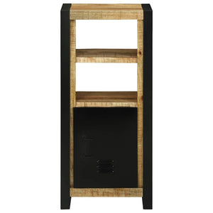 Braun Badezimmerschrank Mango Massivholz