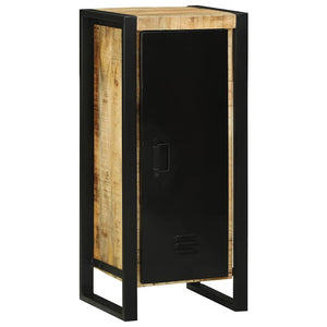 Badezimmerschrank Braun Mango Massivholz 90cm