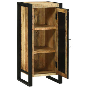 Badezimmerschrank Braun Mango Massivholz 90cm