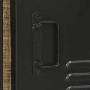 Badezimmerschrank Braun Mango Massivholz 40x30x40cm