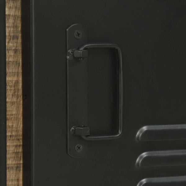 Badezimmerschrank Braun Mango Massivholz 40x30x40cm