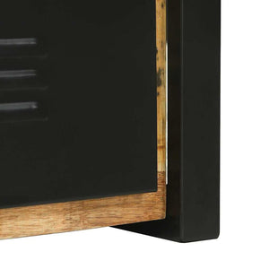 Badezimmerschrank Braun Mango Massivholz 40x30x40cm