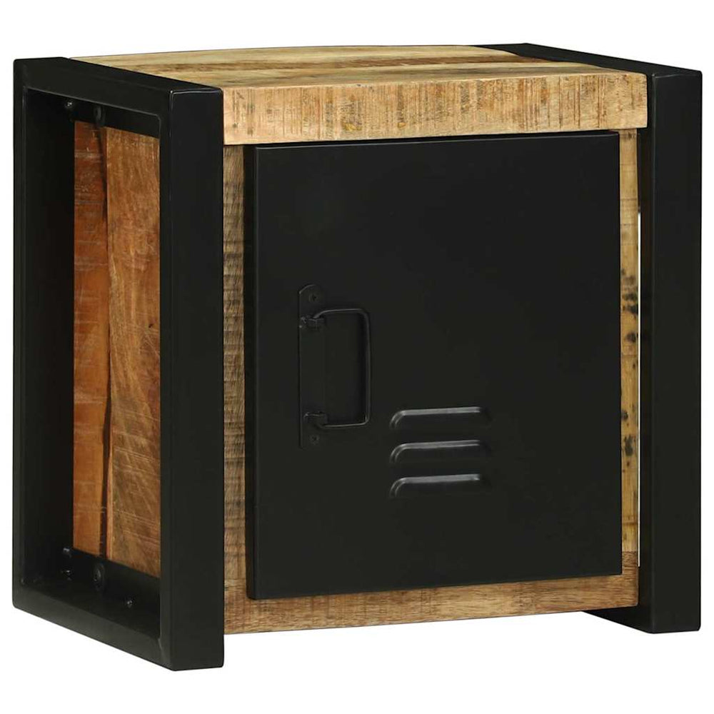 Badezimmerschrank Braun Mango Massivholz 40x30x40cm