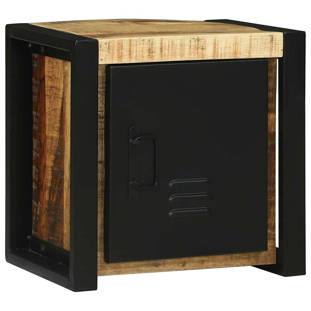 Badezimmerschrank Braun Mango Massivholz 40x30x40cm