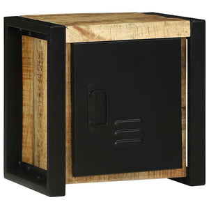 Badezimmerschrank Braun Mango Massivholz 40x30x40cm
