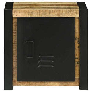 Badezimmerschrank Braun Mango Massivholz 40x30x40cm