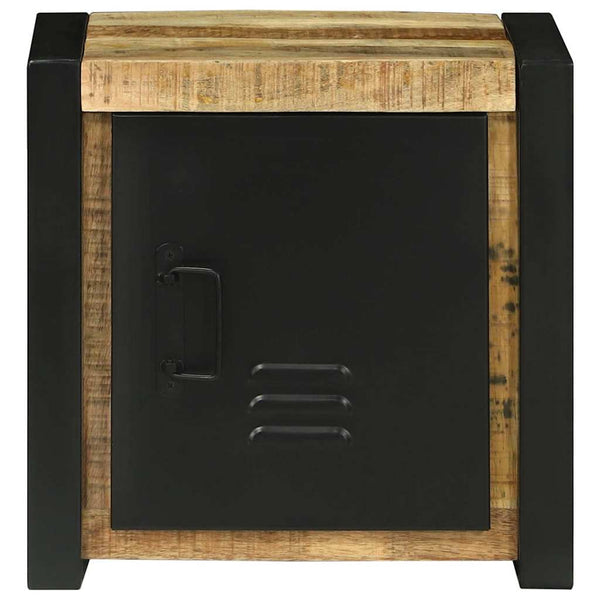 Badezimmerschrank Braun Mango Massivholz 40x30x40cm