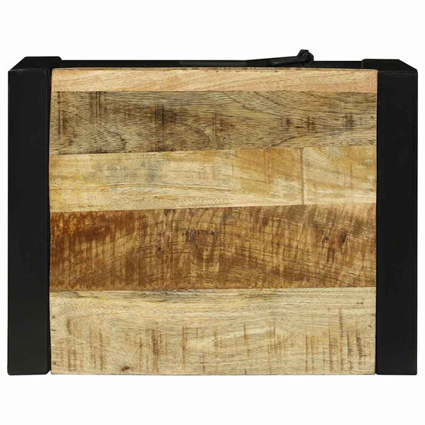 Badezimmerschrank Braun Mango Massivholz 40x30x40cm