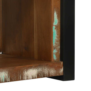 Wandwürfel Braun Massivholz 55x35x40cm