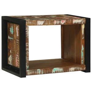 Wandwürfel Braun Massivholz 55x35x40cm