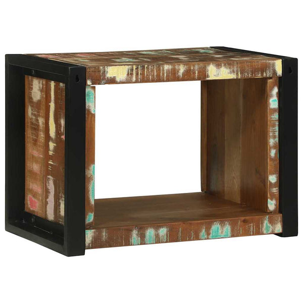 Wandwürfel Braun Massivholz 55x35x40cm
