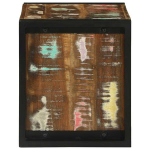 Wandwürfel Braun Massivholz 55x35x40cm