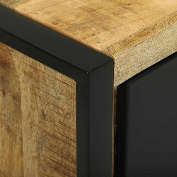 Waschbeckenunterschrank Braun Mango Massivholz