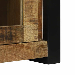 Badezimmerschrank Mango Massivholz Braun