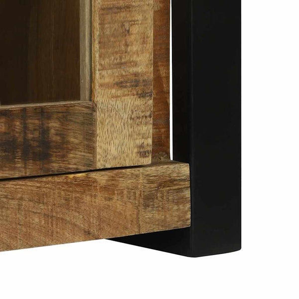 Badezimmerschrank Mango Massivholz Braun