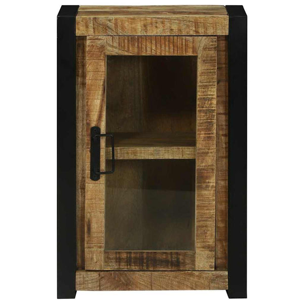 Badezimmerschrank Mango Massivholz Braun