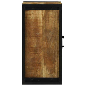 Badezimmerschrank Mango Massivholz Braun