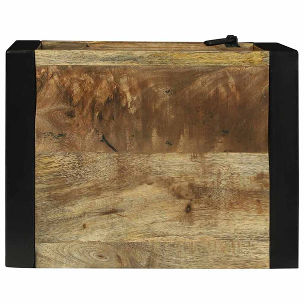 Badezimmerschrank Mango Massivholz Braun