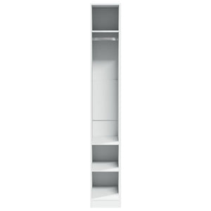 Weißer Kleiderschrank 30x50x200 cm