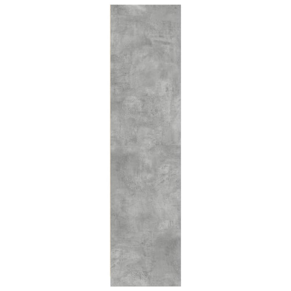 Kleiderschrank Betongrau 30x50x200 cm