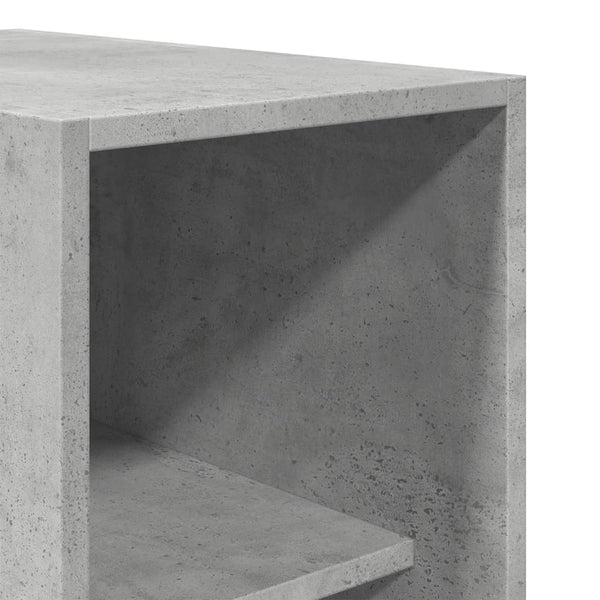 Kleiderschrank Betongrau 30x50x200 cm
