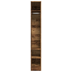 Kleiderschrank Altholz-Optik, 200 cm hoch