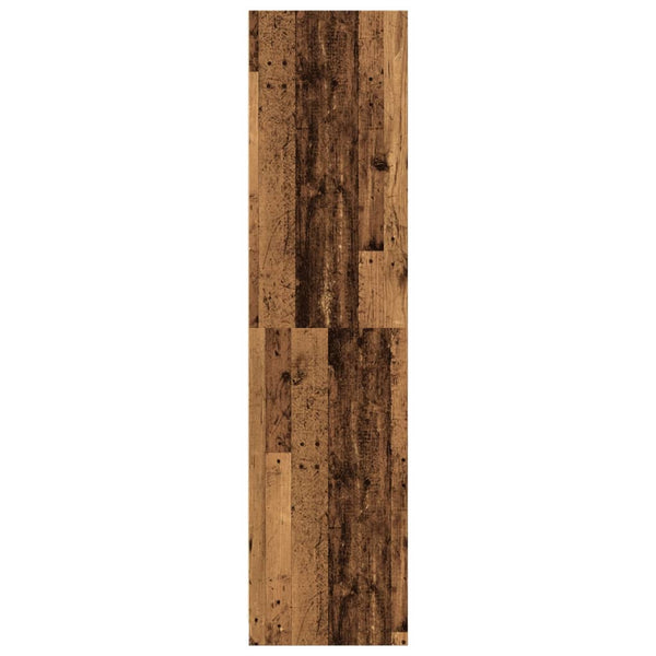 Kleiderschrank Altholz-Optik, 200 cm hoch
