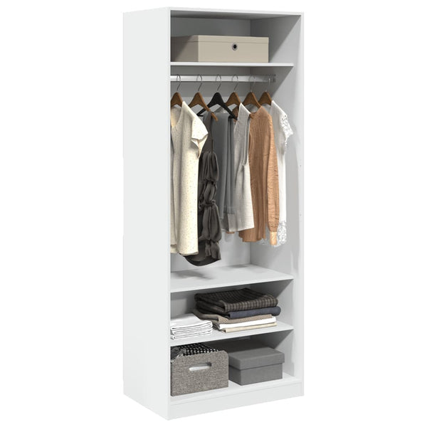 Weißer Kleiderschrank 80x200 cm