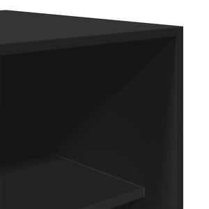 Schwarzer Kleiderschrank 80x200 cm