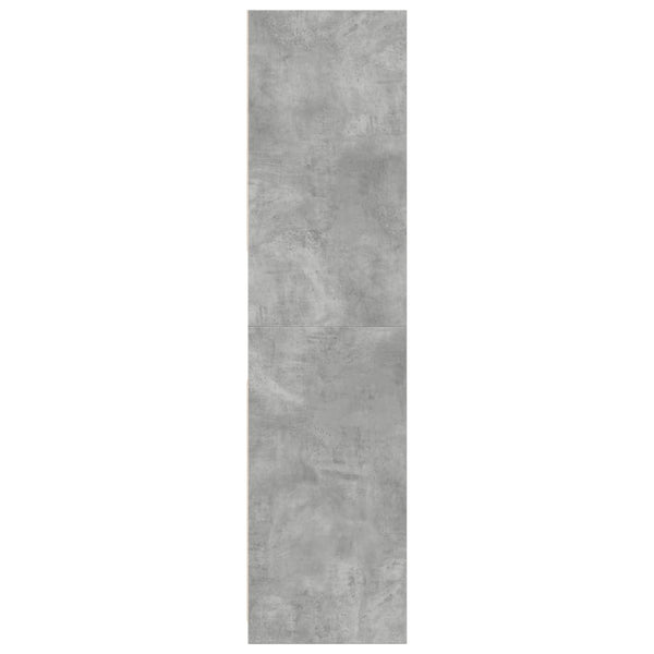 Kleiderschrank Betongrau 80x50x200 cm
