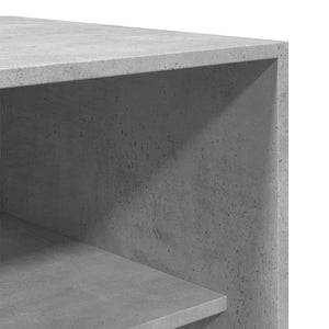 Kleiderschrank Betongrau 80x50x200 cm