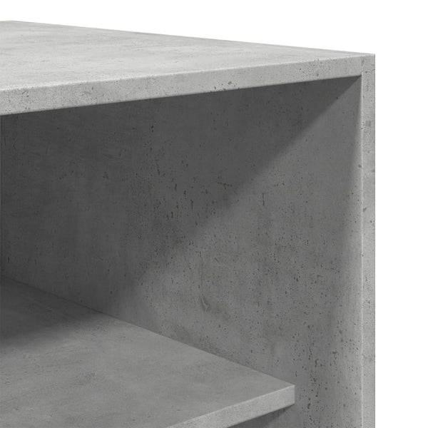 Kleiderschrank Betongrau 80x50x200 cm